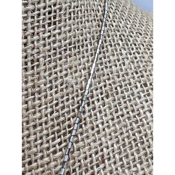 Vintage Liquid Sterling Silver Kokopelli Pendant Necklace Beads Barrel Clasp 16" - Picture 4 of 6